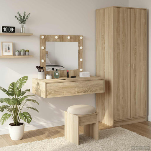 Masă de Machiaj cu sertar Maro 83 x 40 x 70 cm Lemn compozit - WALTI WALTI