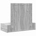 Masă de Machiaj cu sertar Gri 83 x 40 x 70 cm Lemn compozit - WALTI WALTI