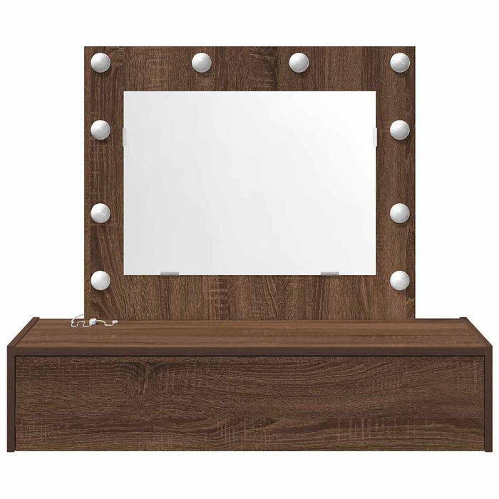 Masă de Machiaj cu sertar Maro 83 x 40 x 70 cm Lemn compozit - WALTI WALTI