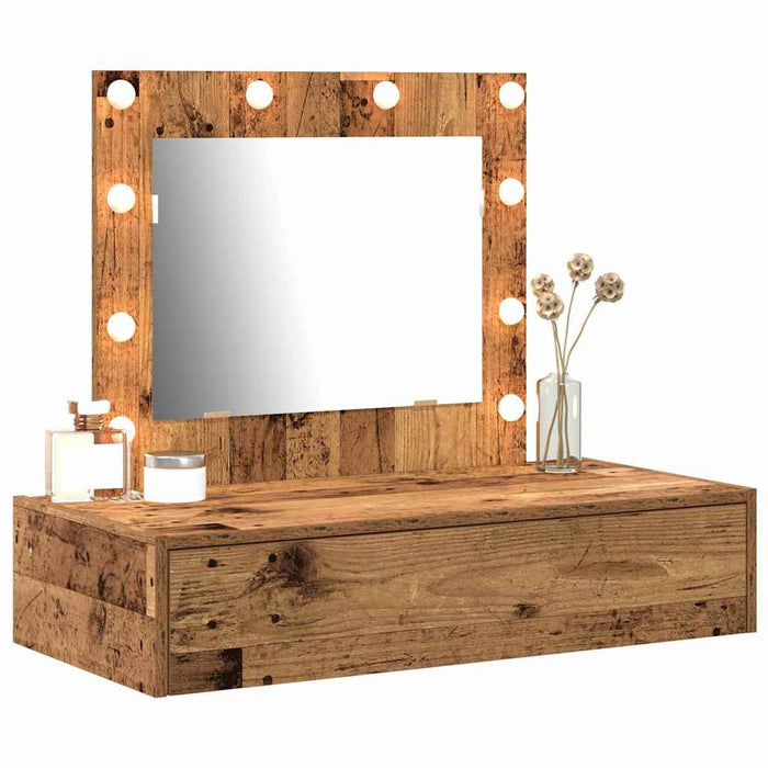 Masă de Machiaj cu sertar Maro 83 x 40 x 70 cm Lemn compozit - WALTI WALTI