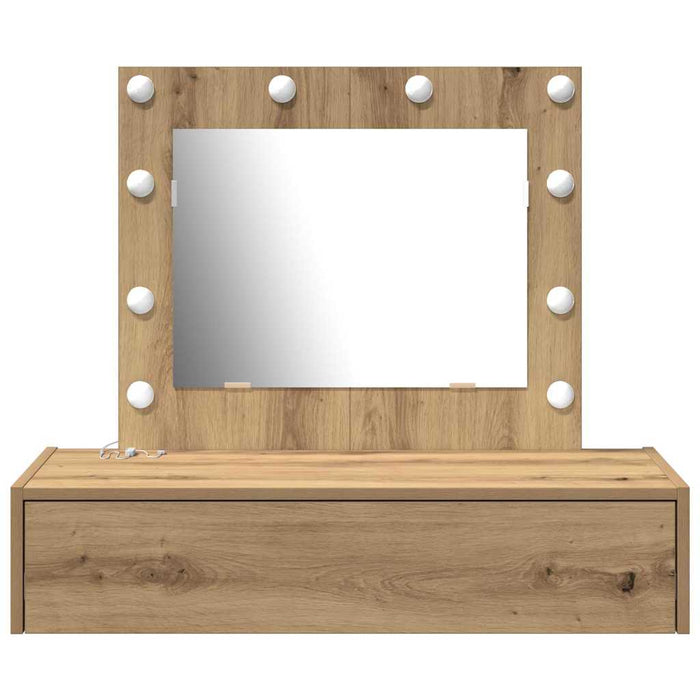 Masă de Machiaj cu sertar Maro 83 x 40 x 70 cm Lemn compozit - WALTI WALTI