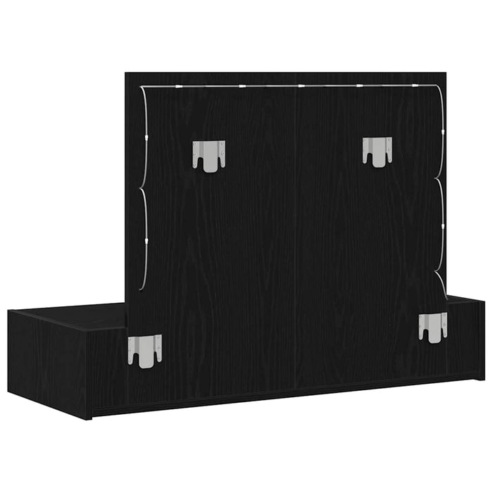 Masă de Machiaj cu sertar Negru 100 x 40 x 70 cm Lemn compozit - WALTI WALTI
