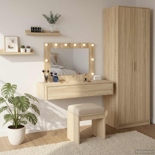 Masă de Machiaj cu sertar Maro 100 x 40 x 70 cm Lemn compozit - WALTI WALTI
