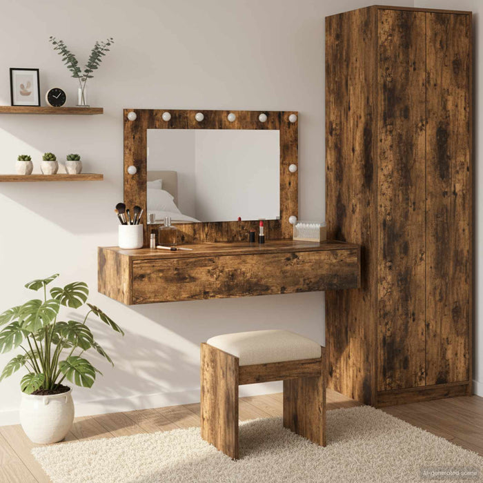 Masă de Machiaj cu sertar Maro 100 x 40 x 70 cm Lemn compozit - WALTI WALTI