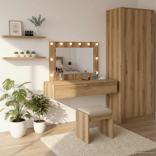 Masă de Machiaj cu sertar Maro 100 x 40 x 70 cm Lemn compozit - WALTI WALTI