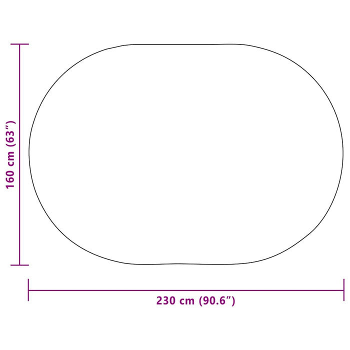 Covor Crem 160 x 230 cm PP - WALTI WALTI
