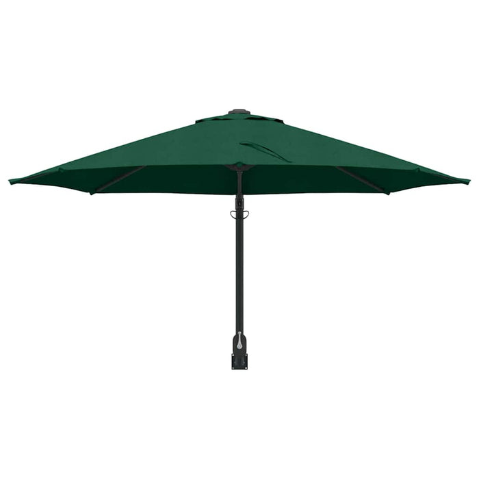 Parasol de Grădină Verde 248 x 248 x 148 cm Poliester, Oțel - WALTI WALTI