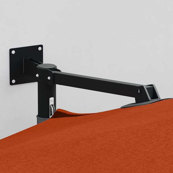 Parasol de Grădină Roșu, Negru 248 x 248 x 148 cm - WALTI WALTI