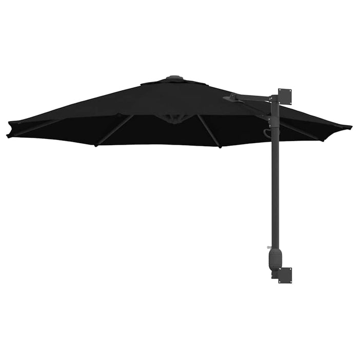 Parasol de Grădină Negru, Negru 248 x 248 x 148 cm - WALTI WALTI
