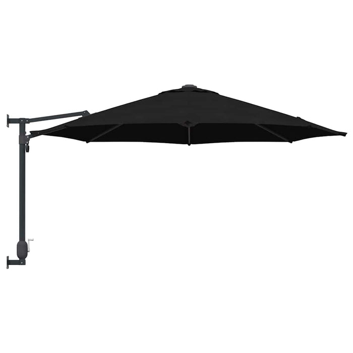 Parasol de Grădină Negru, Negru 248 x 248 x 148 cm - WALTI WALTI