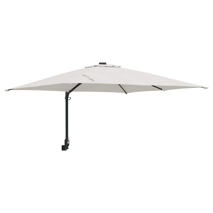 Parasol de Grădină Bej, Negru 248.5 x 247.5 x 160 cm - WALTI WALTI