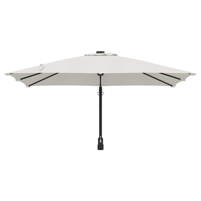 Parasol de Grădină Bej, Negru 248.5 x 247.5 x 160 cm - WALTI WALTI