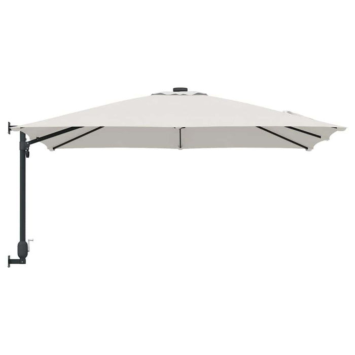 Parasol de Grădină Bej, Negru 248.5 x 247.5 x 160 cm - WALTI WALTI