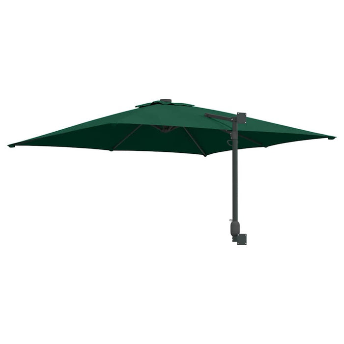 Parasol de Grădină Verde, Negru 248.5 x 247.5 x 160 cm - WALTI WALTI