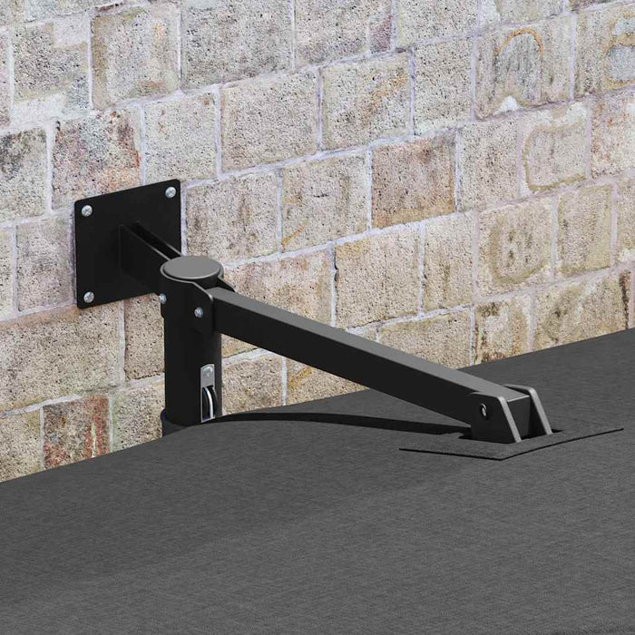 Parasol de Grădină Antracit, Negru 248.5 x 247.5 x 160 cm - WALTI WALTI