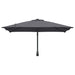 Parasol de Grădină Antracit, Negru 248.5 x 247.5 x 160 cm - WALTI WALTI