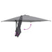 Parasol de Grădină Antracit, Negru 248.5 x 247.5 x 160 cm - WALTI WALTI
