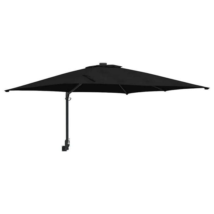Parasol de Grădină Negru, Negru 248.5 x 247.5 x 160 cm - WALTI WALTI