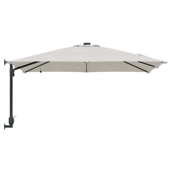 Parasol de Grădină Nisipiu 248.5 x 247.5 x 160 cm țesătură - WALTI WALTI