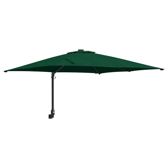 Parasol de Grădină Verde 248.5 x 247.5 x 160 cm țesătură - WALTI WALTI
