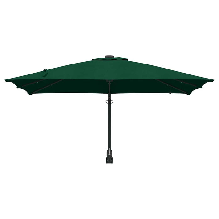 Parasol de Grădină Verde 248.5 x 247.5 x 160 cm țesătură - WALTI WALTI