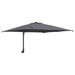 Parasol de Grădină Antracit 248.5 x 247.5 x 160 cm țesătură - WALTI WALTI