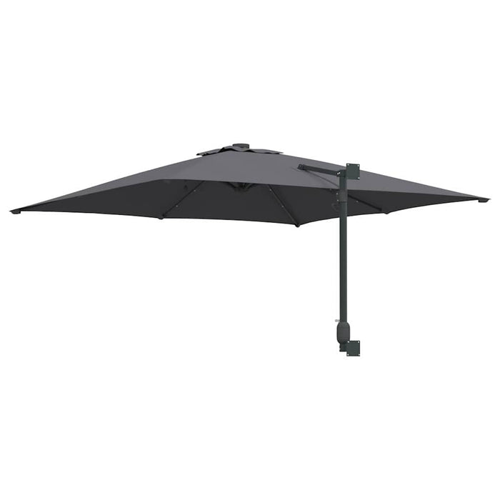 Parasol de Grădină Antracit 248.5 x 247.5 x 160 cm țesătură - WALTI WALTI