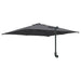 Parasol de Grădină Antracit 248.5 x 247.5 x 160 cm țesătură - WALTI WALTI