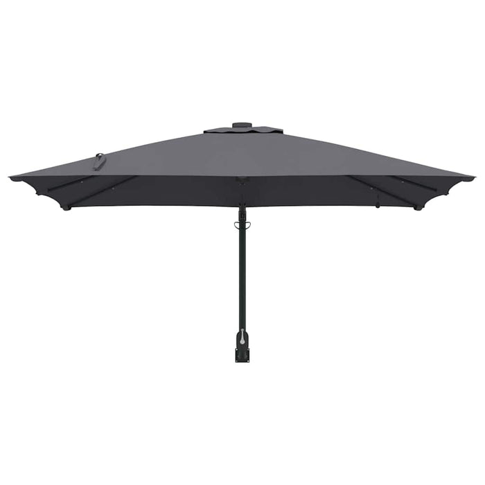 Parasol de Grădină Antracit 248.5 x 247.5 x 160 cm țesătură - WALTI WALTI