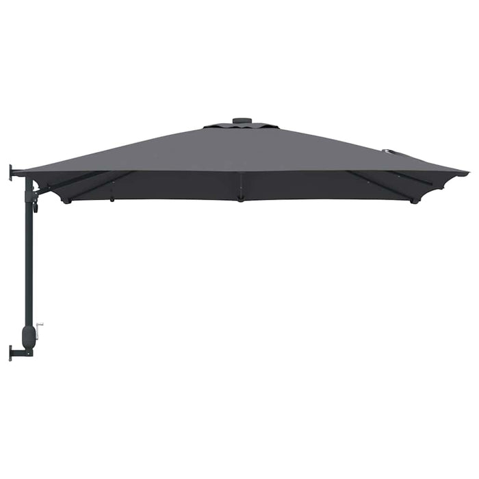 Parasol de Grădină Antracit 248.5 x 247.5 x 160 cm țesătură - WALTI WALTI