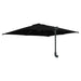 Parasol de Grădină Negru 248.5 x 247.5 x 160 cm țesătură - WALTI WALTI