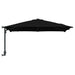 Parasol de Grădină Negru 248.5 x 247.5 x 160 cm țesătură - WALTI WALTI