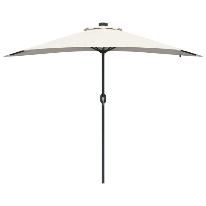 Parasol de Grădină Nisipiu 294 x 150 x 223 cm țesătură - WALTI WALTI