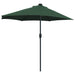 Parasol de Grădină Verde 294 x 150 x 223 cm țesătură - WALTI WALTI