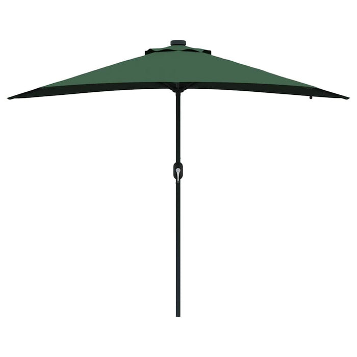 Parasol de Grădină Verde 294 x 150 x 223 cm țesătură - WALTI WALTI