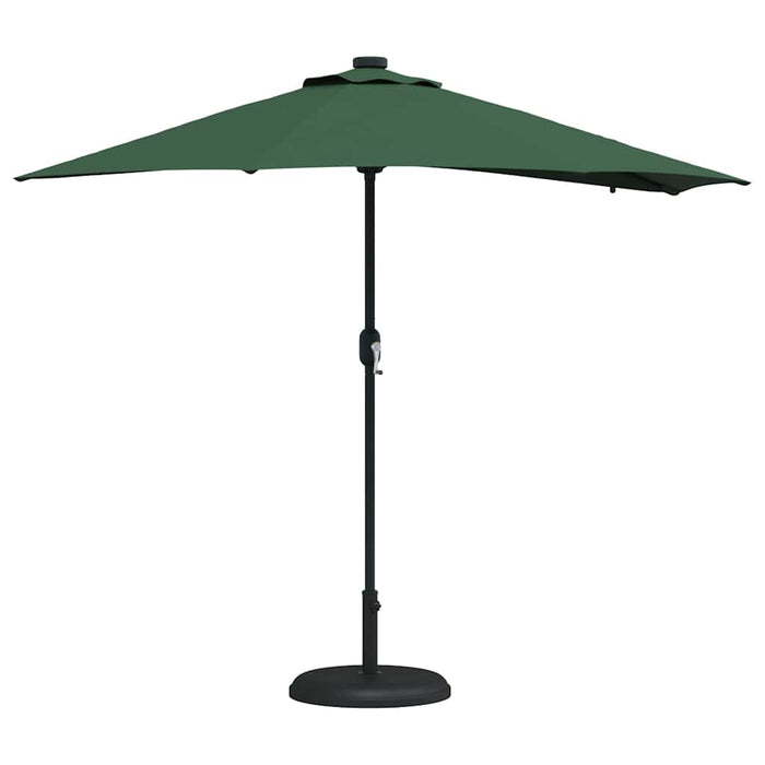Parasol de Grădină Verde 294 x 150 x 223 cm țesătură - WALTI WALTI