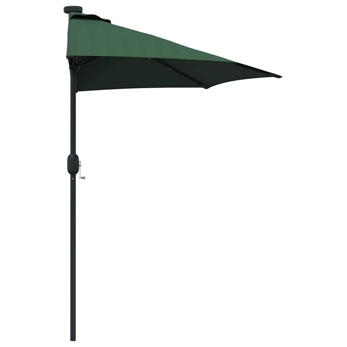Parasol de Grădină Verde 294 x 150 x 223 cm țesătură - WALTI WALTI