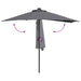 Parasol de Grădină Antracit 294 x 150 x 223 cm țesătură - WALTI WALTI