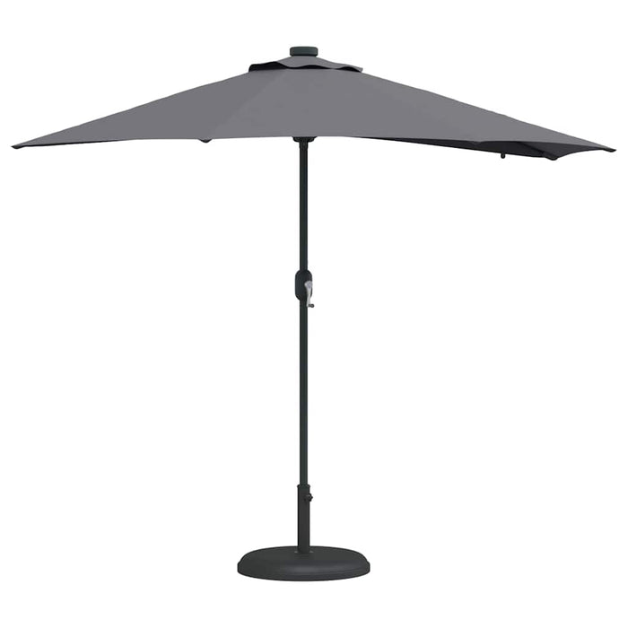 Parasol de Grădină Antracit 294 x 150 x 223 cm țesătură - WALTI WALTI