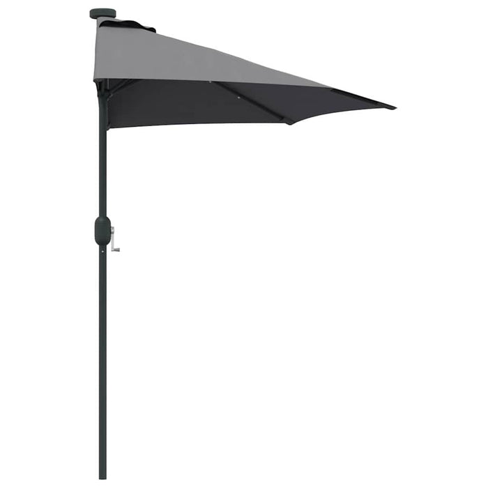 Parasol de Grădină Antracit 294 x 150 x 223 cm țesătură - WALTI WALTI