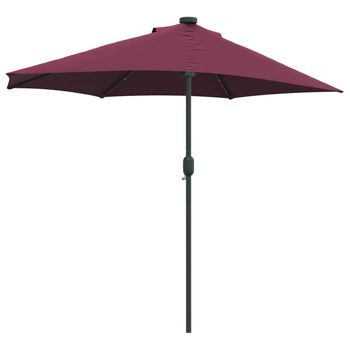 Parasol de Grădină Roșu bordo 294 x 150 x 223 cm țesătură - WALTI WALTI