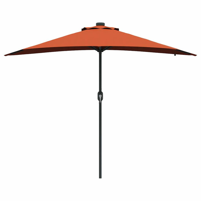 Parasol de Grădină Terracota 294 x 150 x 223 cm țesătură - WALTI WALTI