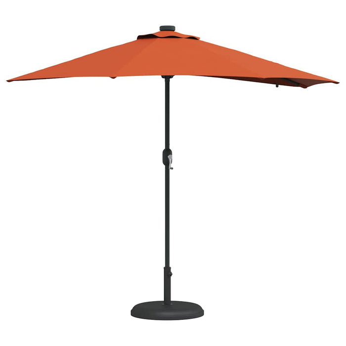 Parasol de Grădină Terracota 294 x 150 x 223 cm țesătură - WALTI WALTI
