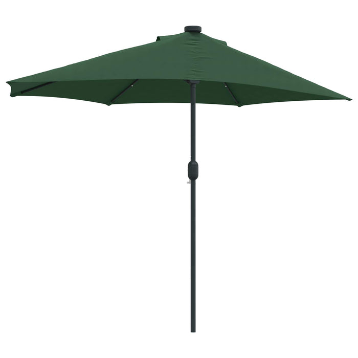 Parasol de Grădină Verde 294 x 150 x 224 cm Poliester și oțel WALTI