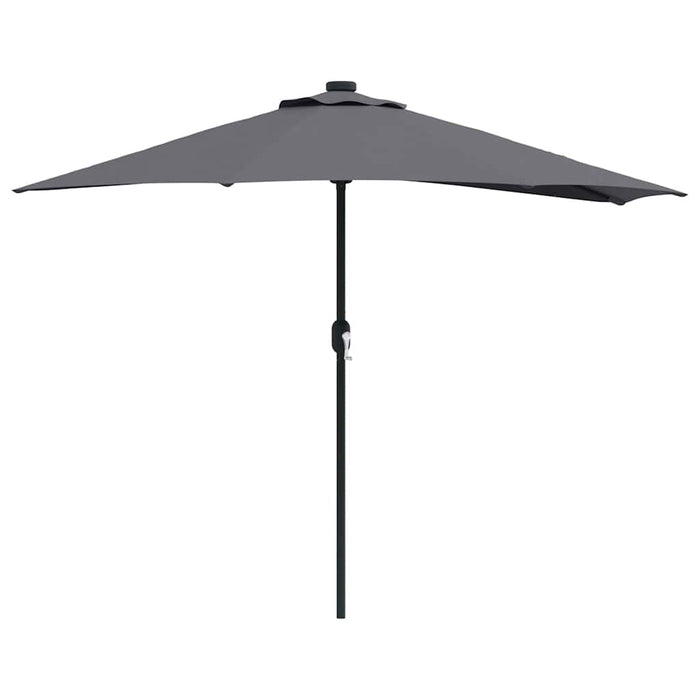 Parasol de Grădină Antracit 294 x 150 x 224 cm țesătură - WALTI WALTI
