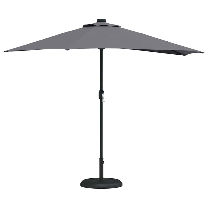 Parasol de Grădină Antracit 294 x 150 x 224 cm țesătură - WALTI WALTI