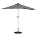 Parasol de Grădină Antracit 294 x 150 x 224 cm țesătură - WALTI WALTI