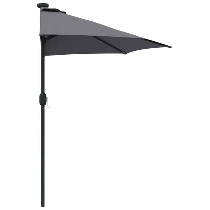 Parasol de Grădină Antracit 294 x 150 x 224 cm țesătură - WALTI WALTI