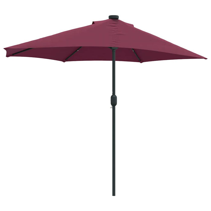 Parasol de Grădină Roșu bordo 294 x 150 x 224 cm țesătură - WALTI WALTI