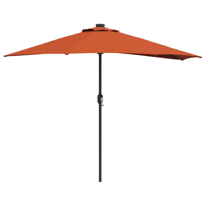 Parasol de Grădină Terracota 294 x 150 x 224 cm țesătură - WALTI WALTI